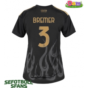 Juventus Gleison Bremer #3 Tredje Tröja Kvinnor 2026-27 Kortärmad